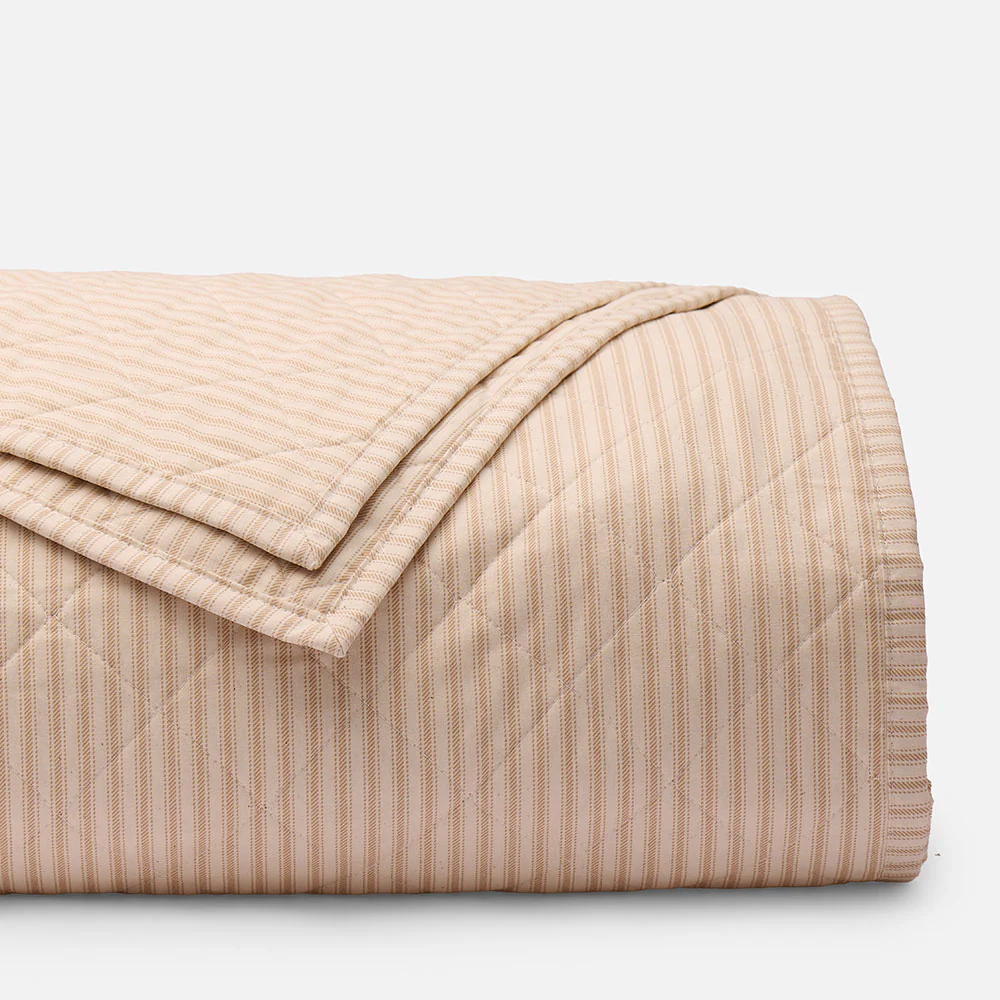 Ticking Stripe Classic Quilt - Image 6