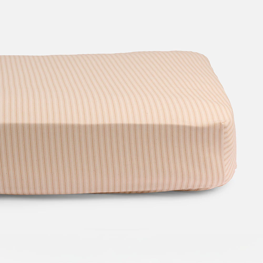 Ticking Stripe Single Fitted Sheet - Image 3