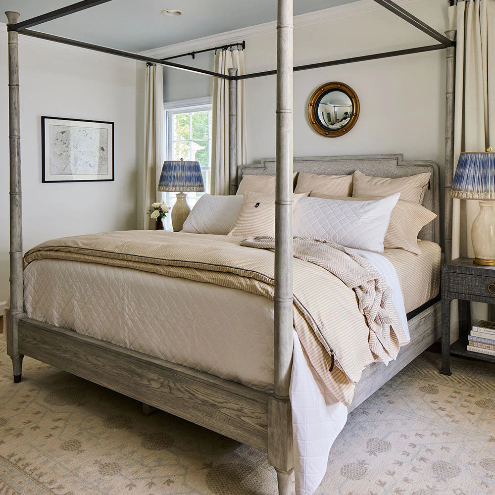 Ticking Stripe Single Fitted Sheet - Image 9