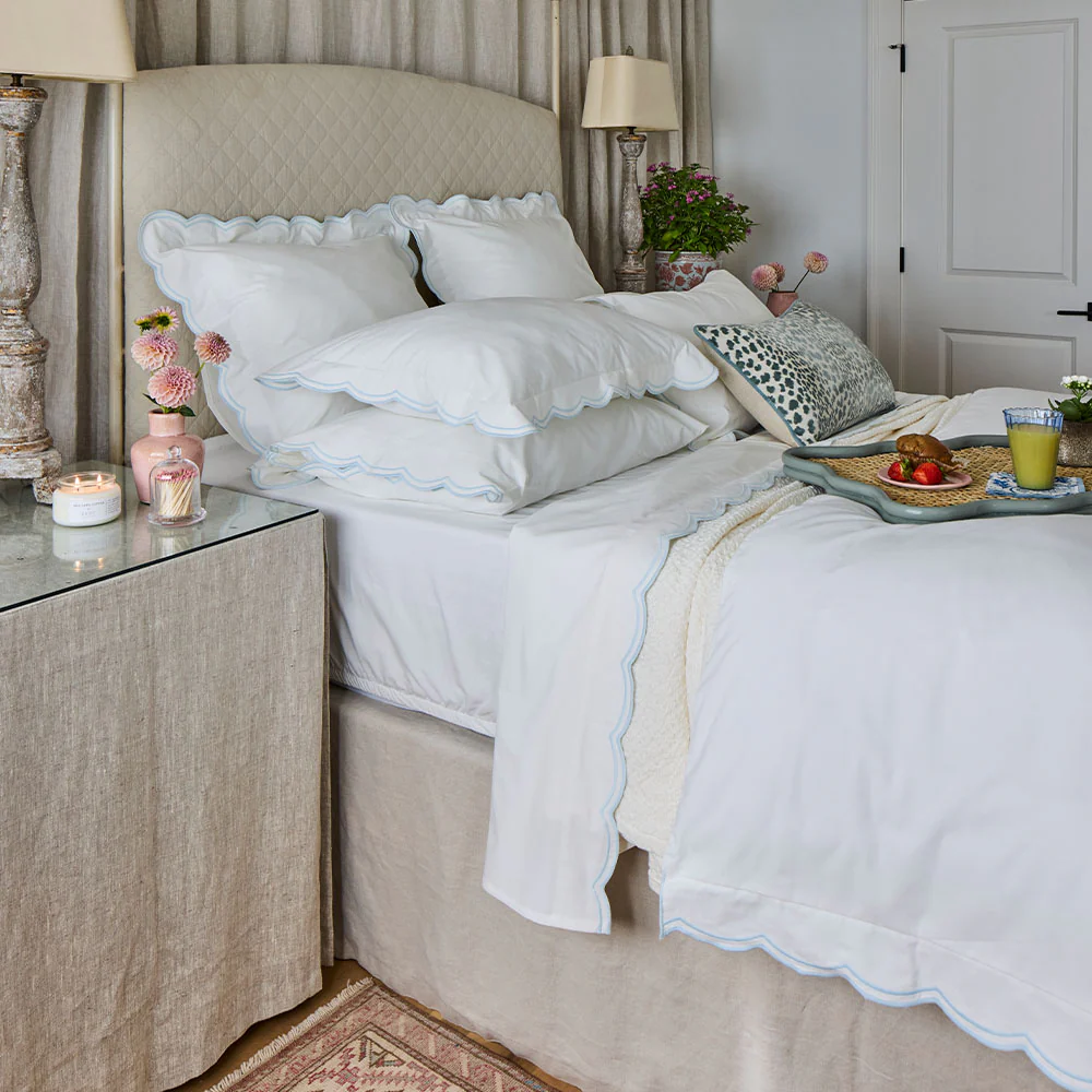 Sipsey Scallop Duvet Cover - Image 6