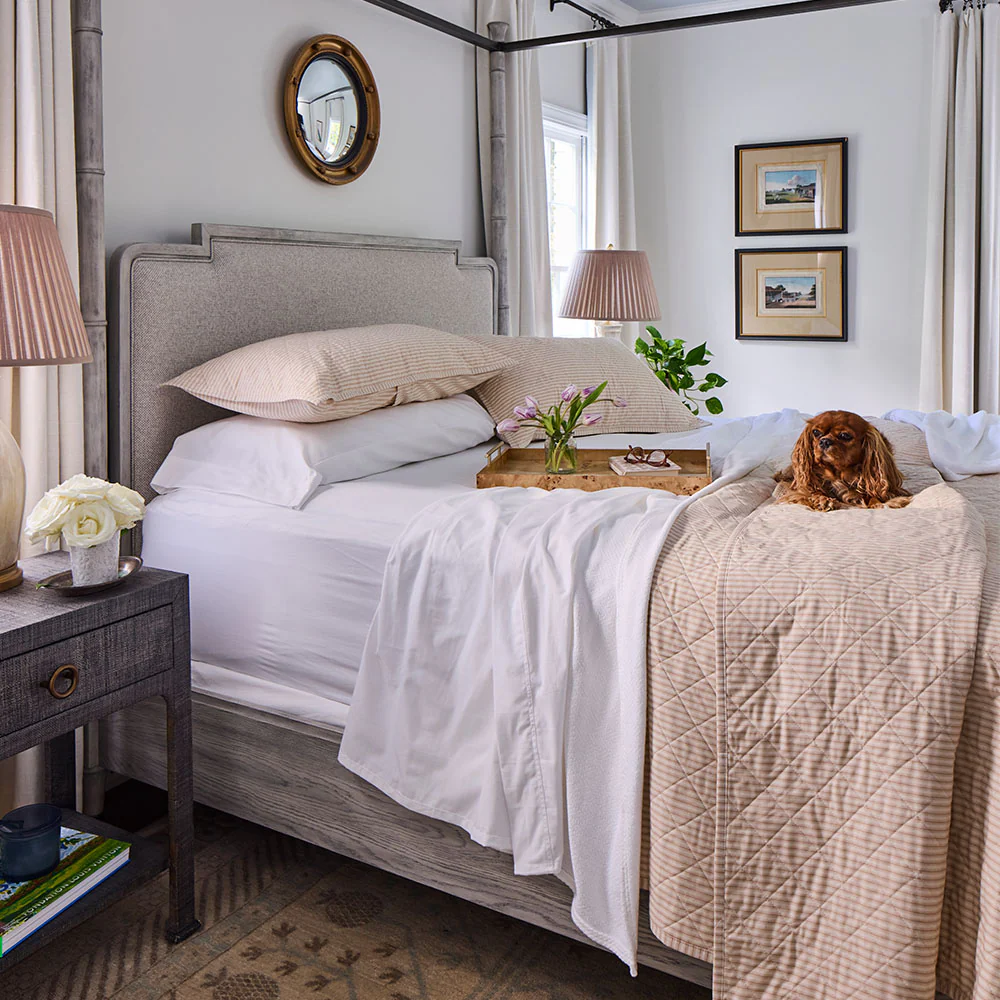 Ticking Stripe Quilt and Shams Bundle - Image 5